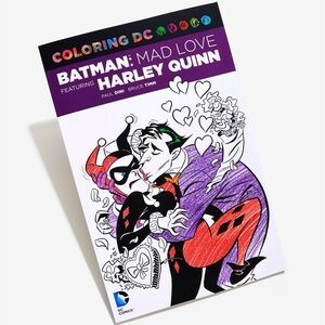 Batman: Mad Love Coloring Comic Book